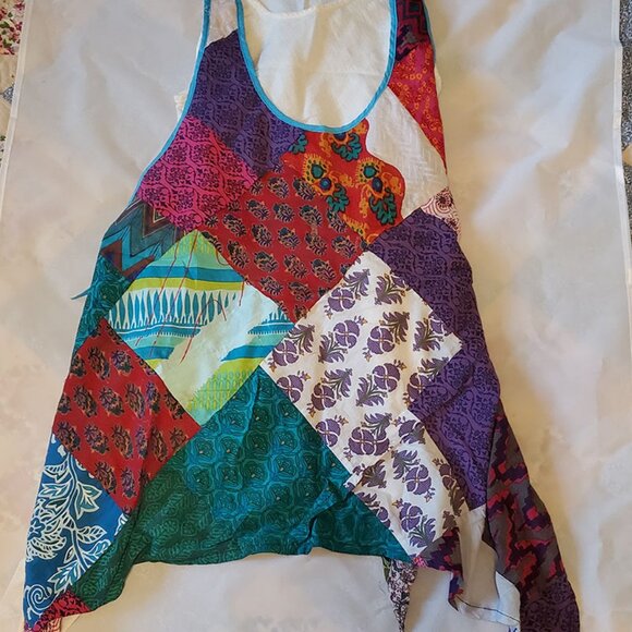 Sacred Threads layered festival top O/S - Picture 1 of 7